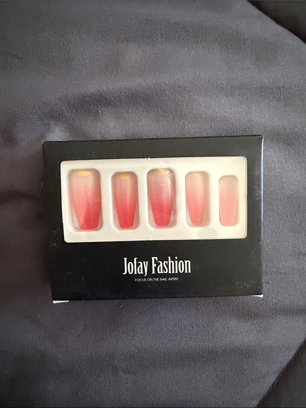 Pink Ombre Press-On Nails